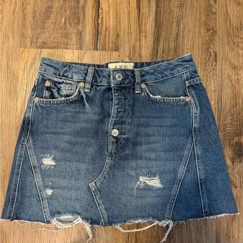 We the Free/ Size 26/ Demin Skirt